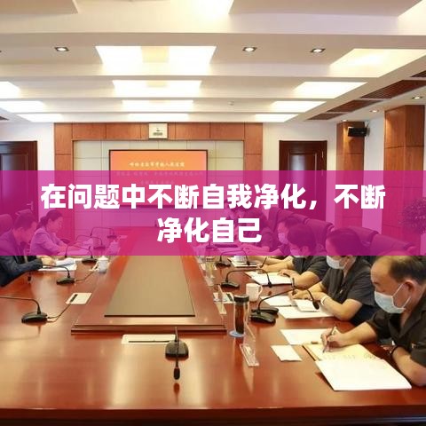 在问题中不断自我净化，不断净化自己 