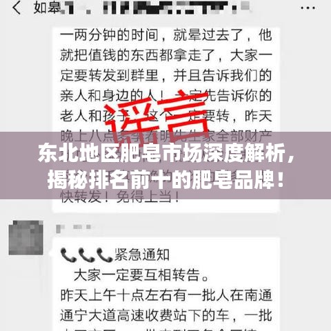 东北地区肥皂市场深度解析，揭秘排名前十的肥皂品牌！