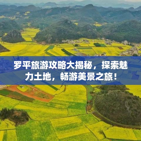 罗平旅游攻略大揭秘，探索魅力土地，畅游美景之旅！
