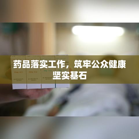 药品落实工作，筑牢公众健康坚实基石