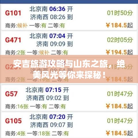 安吉旅游攻略与山东之旅，绝美风光等你来探秘！