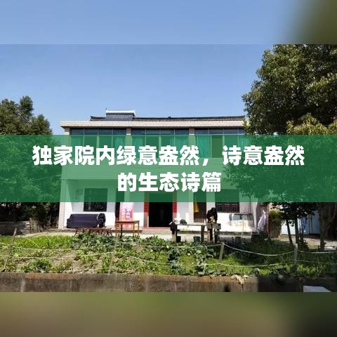 独家院内绿意盎然，诗意盎然的生态诗篇