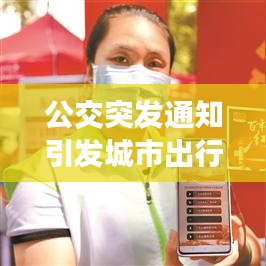 公交突发通知引发城市出行挑战，应对策略揭秘！