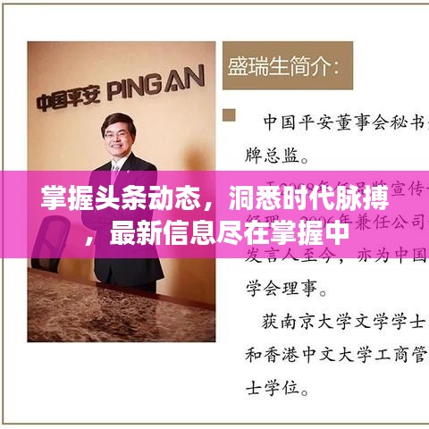 掌握头条动态，洞悉时代脉搏，最新信息尽在掌握中