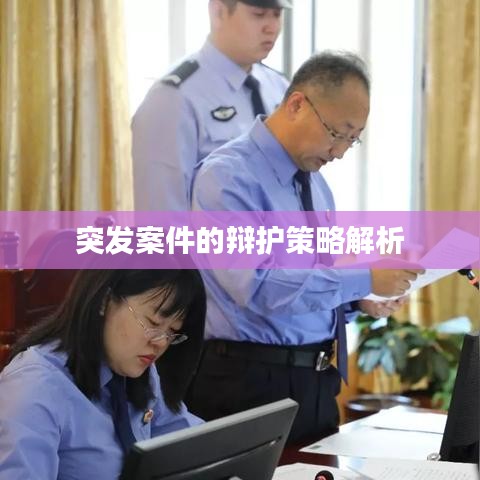 突发案件的辩护策略解析