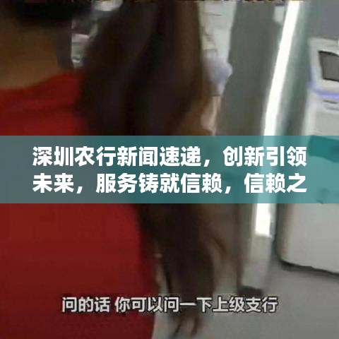 深圳农行新闻速递，创新引领未来，服务铸就信赖，信赖之选