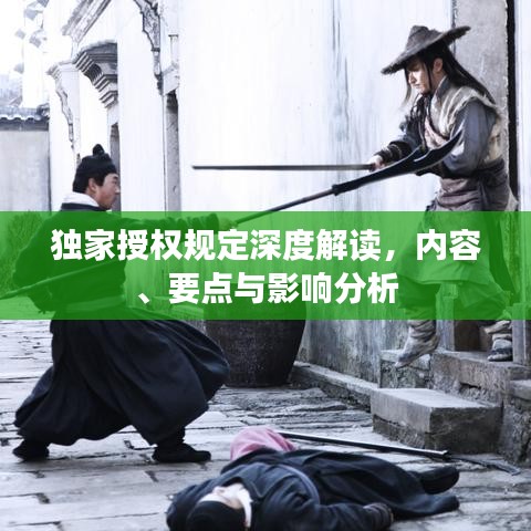 独家授权规定深度解读，内容、要点与影响分析