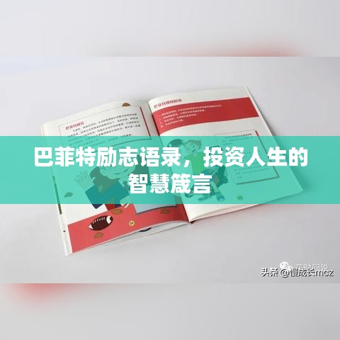 巴菲特励志语录，投资人生的智慧箴言