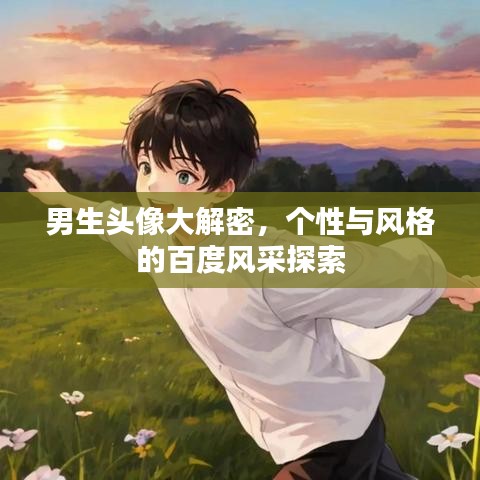 男生头像大解密，个性与风格的百度风采探索