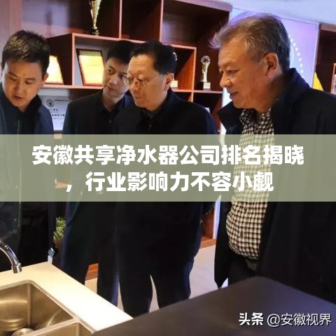 安徽共享净水器公司排名揭晓，行业影响力不容小觑