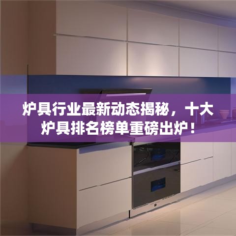 炉具行业最新动态揭秘，十大炉具排名榜单重磅出炉！