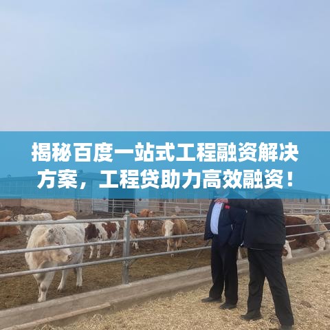揭秘百度一站式工程融资解决方案，工程贷助力高效融资！