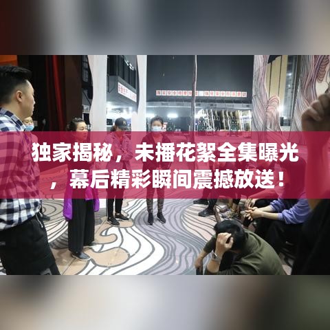 独家揭秘，未播花絮全集曝光，幕后精彩瞬间震撼放送！