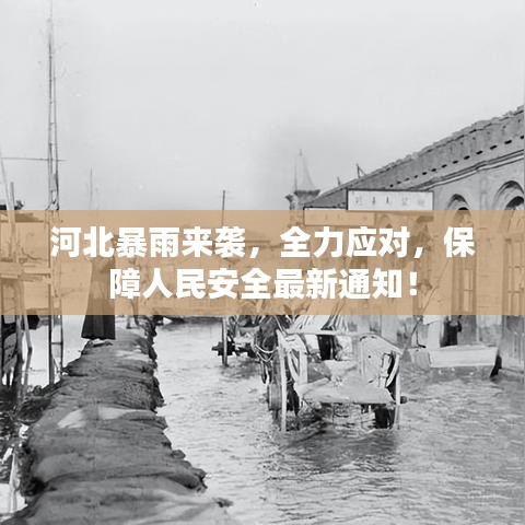 河北暴雨来袭，全力应对，保障人民安全最新通知！