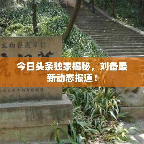 今日头条独家揭秘，刘备最新动态报道！