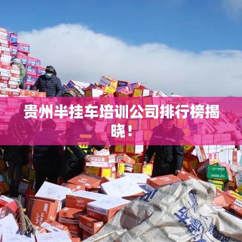 贵州半挂车培训公司排行榜揭晓！